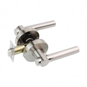 WEKIS High <b>Security</b> Modern Household Satin Nickel ANSI Privacy Zinc Alloy 60mm Backset Bedroom Lever Door Locks - Product Image 3