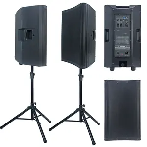 2000W 15 "Subwoofer professionnel audio sans fil karaoké ensembles PA système de haut-parleurs DSP fonction boîte de son portable Bocina Parlant