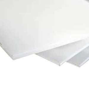 Servizio di Taglio Lastre in Plastica Delrin Personalizzate ad Alte Prestazioni, Piastra Piatta ESD per Tastiera in POM Bianco e Nero HB - Product Image 2