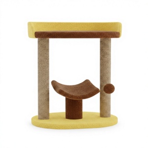 High-quality Amistar Sunny Mocha <b>Cat</b> Tower <b>scratching</b> <b>post</b> <b>for</b> <b>cats</b> of all sizes and breeds. - Product Image 1