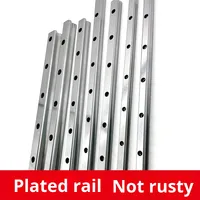 Rail de guidage linéaire industriel de haute précision HGR15 HGR20 HGR25 en acier, glissière carrée pour centre d'usinage CNC