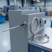 Sonde thermocouple blindée de type E haute température avec câble personnalisé pour la surveillance industrielle