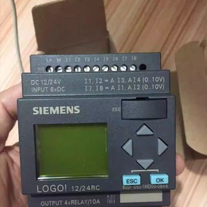 Siemens Logo! 12/24Rc Plc Module Dc 12/24V Input 8x Dc Output 4x <b>Relay</b> 10A - Product Image 5