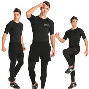 Camiseta atlética para hombre resistente al olor estirable para entrenamientos de gimnasio con diseño de corte ergonómico - Product Image 4