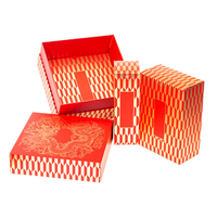 Boîte-cadeau haut de gamme de la couverture du ciel et de la terre Boîte-cadeau personnalisée du festival de la mi-automne Matériau respectueux de l'environnement personnalisé