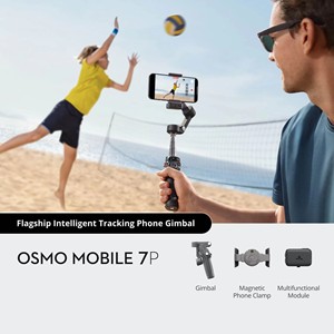 Estabilizador de Cámara de Acción DJ Osmo Mobile 7/7P OM 7, Mini 3 Inteligente y Plegable, con Inicio Rápido, Edición con un Toque, Seguimiento IA, 3600mAh - Product Image 3