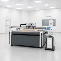TC Hoge Stabiliteit Grijskarton Standaarddoos Energiebesparend Ontwerp Oscillerende CNC Trillende Mes Snijmachine Tafel