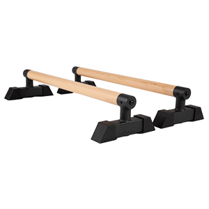 <span class=keywords><strong>Barras</strong></span> Paralelas Plegables de Madera para Ejercicios en la Calle, Soporte para Flexiones, <span class=keywords><strong>Calistenia</strong></span>, Material de Madera y Acero - Product Image 1
