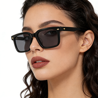 Lunettes de soleil pour femmes MS 8630S, minimalistes, en acétate, monture carrée, fabrication exquise, texture claire, UV400