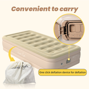 Wholesale Adults Self Inflating Mattress Travel Folding Camping Indoor Use High Quality Inflatable Single <strong>Air</strong> <strong>Bed</strong> Mattress - Product Image 5