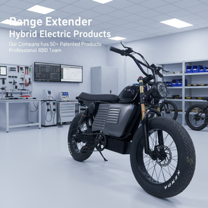 Bicicleta Eléctrica Todoterreno con Neumáticos Anchos, Alcance de 300 KM, Extensor de Rango Integrado, Modo Dual, Silenciosa - Product Image 5