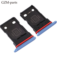 Téléphone portable double plateau de carte SIM unique pour OnePlus 7T support de fente pour carte Sim pièces de rechange de réparation