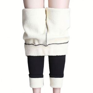 Winter Women <strong>Fleece</strong> Warm <strong>Leggings</strong> Pants Slim Stretch Tight Pantyhose Long Pants Lady <strong>Girls</strong> Thick Casual <strong>Leggings</strong> - Product Image 5