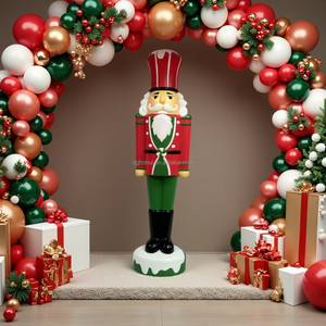 Party <b>Decorations</b> <b>Nutcracker</b> Soldier Inside <b>Christmas</b> Plastic Crafts Ornaments Patio Lighting Atmosphere Lights - Product Image 1