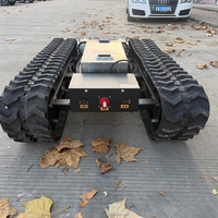Sasis Hidrolik Crawler Kustom untuk Transportasi Buah Kebun dan Peralatan Penanganan Rumah Kaca