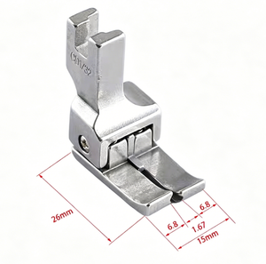 <span class=keywords><strong>Pieds</strong></span> <span class=keywords><strong>presseurs</strong></span> universels gauche et droit, haute et basse tension, CD1/16, CD1/<span class=keywords><strong>32</strong></span>, pour machine à coudre plate double face - Product Image 3