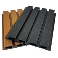 Panneau mural extérieur WPC, revêtement composite bois-plastique pour conteneurs maritimes et décoration extérieure de maisons en bois