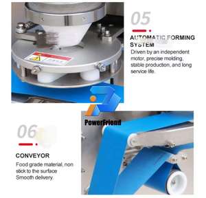 Machine industrielle automatique française d'encrustation de boulettes de viande pour macaron et biscuits pour faire des <span class=keywords><strong>croquettes</strong></span> - Product Image 4