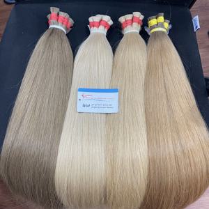 Extensions de cheveux vierges naturels vietnamiens Remy de haute qualité, lisses, durables, en vrac, cheveux humains, double trame, toutes les couleurs - Product Image 6