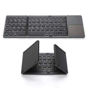 OEM Mini <b>Usb</b> c Foldable Keyboard Ulrra Thin Foldable Invinit Folding Wireless bluetooth Keyboard and <b>Mouse</b> Touchpad - Product Image 1