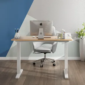 Лучший Эргономичный стол для офиса, стоячий стол, Электрический регулируемый стол с регулируемой высотой, компьютерный стол