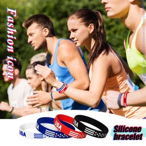 Bracelets en silicone élastiques pour poignet, bracelets de vote en caoutchouc imprimés, bracelets en silicone personnalisés avec logo - Product Image 6