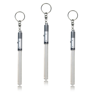 Đầy Màu sắc GLOW STICK lightsaber nhấp nháy <span class=keywords><strong>LED</strong></span> Light Up <span class=keywords><strong>Keychain</strong></span> Quà tặng khuyến mãi đầy màu sắc biểu tượng tùy chỉnh <span class=keywords><strong>led</strong></span> lightsaber Keyring - Product Image 4