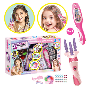 Máquina de Trenzado de Cabello, Accesorios de Peluca, Material Plástico Certificado ASTM para Niñas de 4 a 12 Años - Product Image 1