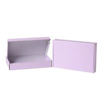 Boîte d'emballage personnalisée en carton kraft ondulé, écologique, recyclable, cadeau pour vêtements, chaussures, accessoires, impression quadricolore mate
