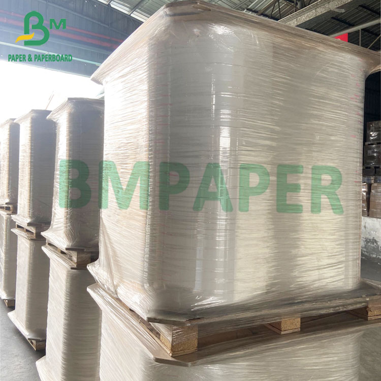 28gsm Food Wrapping Paper , Food Grade Straw Wrapping Paper Roll 22mm 24mm 28mm
