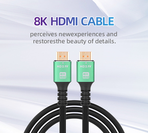 Câble SIPU OEM 2.1 8K 60Hz <span class=keywords><strong>4K</strong></span> <span class=keywords><strong>120Hz</strong></span>, conducteur plaqué or, blindage tressé, CE, pour ordinateur, 1,5 m, 3 m - Product Image 3