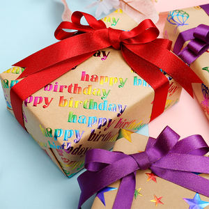 Eco Kraft <b>Paper</b> <b>Gold</b> Details Sustainable Luxury - Product Image 3