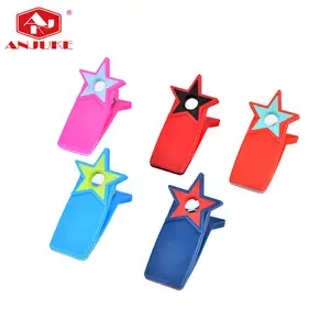 Anjuke thiết lập của 5 Clip nhựa thực phẩm snack túi lưu trữ niêm phong Clip con dấu kẹp túi nhựa Mèo Clip