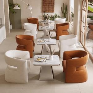 Ensemble de chaises d'hôtel, canapé lounge moderne, mobilier d'intérieur pour hall d'hôtel et zone de réception de salon de beauté - Product Image 1