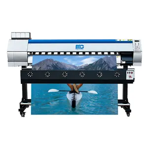 Goedkoopste Prijs 1.6M/1.8M/2.5M/3.2M Eco Solvent Printer Met Dx5/Xp600/I3200 Heads Grootformaat Printer Digitale Afdrukken Macnine