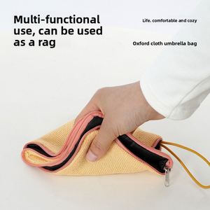 Sac de rangement multifonctionnel en tissu Oxford absorbant l'eau, imperméable et portable pour parapluie, idéal pour les voyages, la voiture et l'utilisation par les enfants - Product Image 3