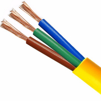 HUADONG 450/750V 300/500V conducteur en cuivre flexible H07BQ-F câble en caoutchouc H05BQ-F