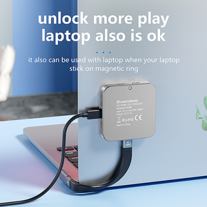 Mới tản nhiệt từ tính 2230 2242 M.2 NVMe SSD bên ngoài di động bao vây trường hợp 10gbps với quạt làm mát cho Iphone 15 <span class=keywords><strong>Pro</strong></span> Max M.2 - Product Image 6