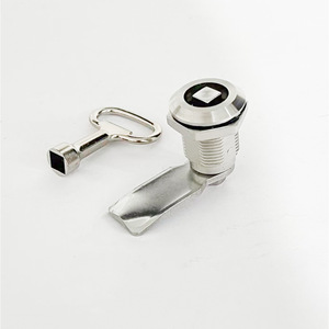 Serrure triangulaire Ms705-40 en acier inoxydable 304, anti-effraction, pour armoires électriques, boîtes de distribution, armoires métalliques, serrure de porte d'armoire - Product Image 2