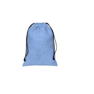 Sac à linge vintage fabriqué en inde, grande taille, en coton biologique, avec cordon de serrage - Product Image 1