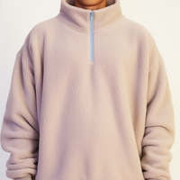 Vente en gros de manteaux pour hommes vêtements chauds en polaire pour enfants sweats confortables et doux sweatshirts avec fermeture éclair