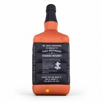 Bouteille de whisky gonflable géante, réplique publicitaire, modèle de boisson personnalisé, réplique 3D de bouteille, bouteille gonflable pour événement promotionnel