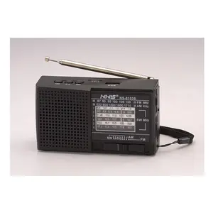 NS-8103S Radio Fm Tenaga Surya, Portabel Pengisian Daya Panel Surya dengan Usb Tf Pemutar Musik Speaker Mini untuk Luar dan Dalam Ruangan