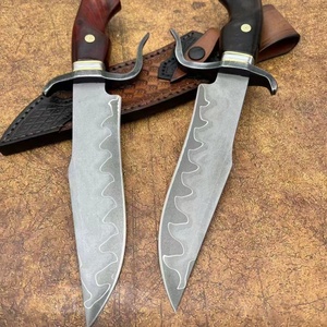 มีดต่อสู้ทางยุทธวิธีคุณภาพสูง ปรับแต่งได้ รุ่นเบรกกิ้งคลาวด์ส ใบมีดเหล็กกล้าไร้สนิมแบบคงที่ ด้ามไม้ มีดพกพาอุตสาหกรรมสำหรับกิจกรรมกลางแจ้ง - Product Image 3