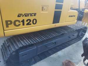 เครื่องจักรก่อสร้างรถขุดตีนตะขาบมือสอง PC120 Komatsu ใช้แล้ว - Product Image 2