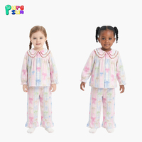 Pyjama d'été pour enfant imprimé écologique Puresun, 100% coton biologique, fibre de bambou, robe de nuit pour filles, pyjama personnalisé
