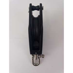 Master BP-7202F Single Wheel/Ring Buckle Sailboat Bearing <b>Pulley</b> 72mm Wheel Diameter 12mm Wire Diameter Marine Hardware - Product Image 1