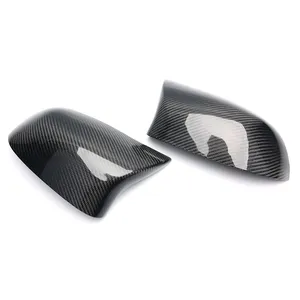 Coques de rétroviseurs latéraux en fibre de carbone véritable style OLIVER pour BMW F15 F16 F25 F26 2014-2019, accessoires extérieurs de voiture - Product Image 3