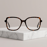Fabricant professionnel de montures de lunettes en acétate vintage à la mode montures de lunettes montures de lunettes incassables pour hommes et femmes