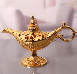 Pantalla creativa que desea la lámpara mágica Aladdin lámpara mágica de Metal decoración del hogar regalo de inauguración - Product Image 6